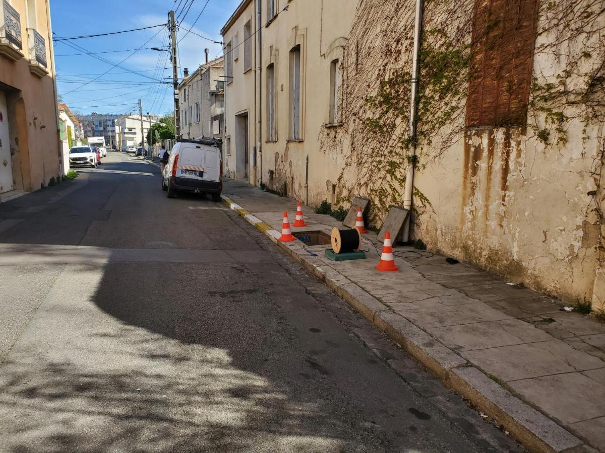 Le Patio, Climatisation Terrasse Wi-Fi Netflix 15 Mn Coeur De Ville Béziers Eksteriør bilde