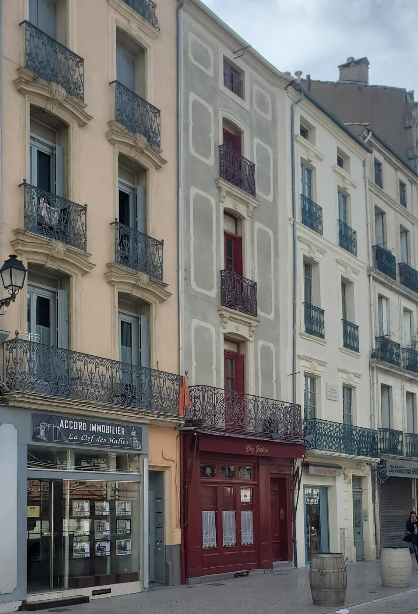 Le Patio, Climatisation Terrasse Wi-Fi Netflix 15 Mn Coeur De Ville Béziers Eksteriør bilde